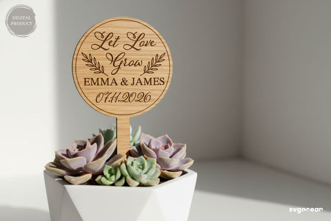 Wedding Plant Tags SVG Bundle SVG SvgOcean 