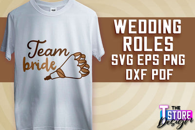 Wedding Roles SVG | Wedding Roles SVG Design | Funny Design SVG v.2 SVG The T Store Design 