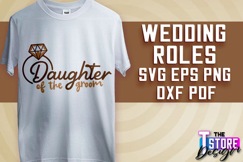 Wedding Roles SVG | Wedding Roles SVG Design | Funny Design SVG v.2 SVG The T Store Design 