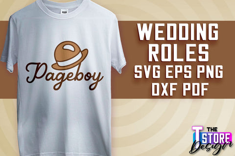 Wedding Roles SVG | Wedding Roles SVG Design | Funny Design SVG v.2 SVG The T Store Design 