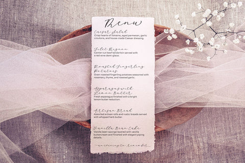 Wedding Season Script Font Beck McCormick 