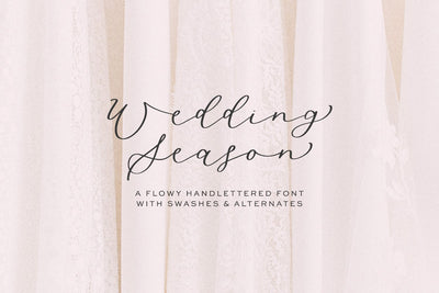Wedding Season Script Font Beck McCormick 