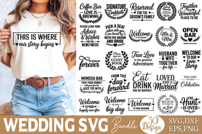 Wedding SVG Bundle SVG Angelina750 