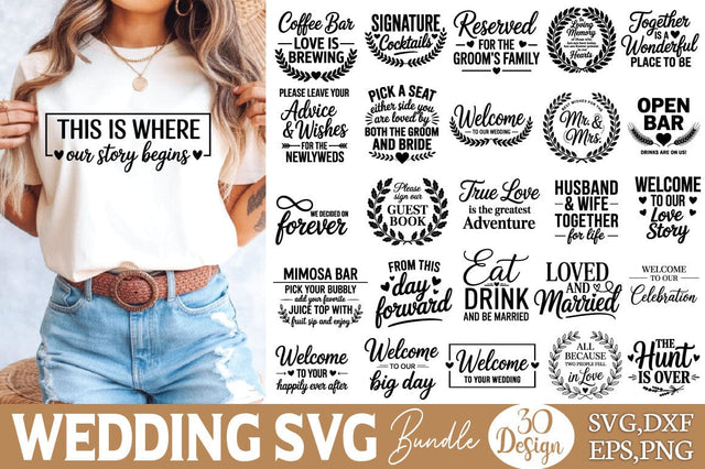 Wedding SVG Bundle SVG Angelina750 