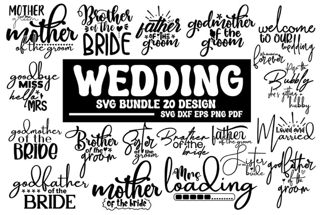 Wedding SVG Bundle SVG nirmal108roy 