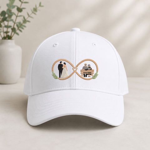 Wedding to Old Age Infinity Machine Embroidery Design – Forever Love Couple Embroidery File Embroidery/Applique DESIGNS PatternFeed8 