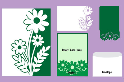 Wedding Trifold Pocket Invitation, Birthday SVG zafrans studio 