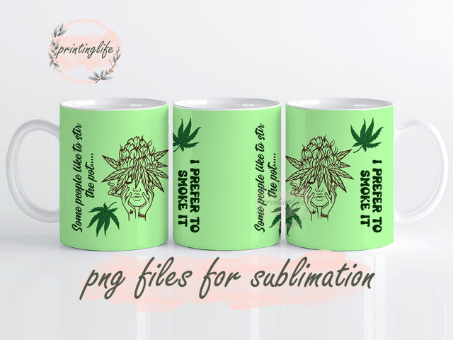 Weed Cannabis Breath Dragonfly Mug Wrap Design, Instant Digital Design Download Mug Wrap Design, Mug Design PNG Sublimation PrintingLife 