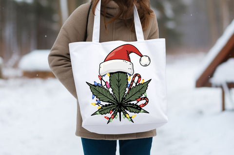 Weed Christmas clipart PNG Design Sublimation Designangry 