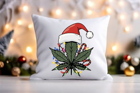 Weed Christmas clipart PNG Design Sublimation Designangry 