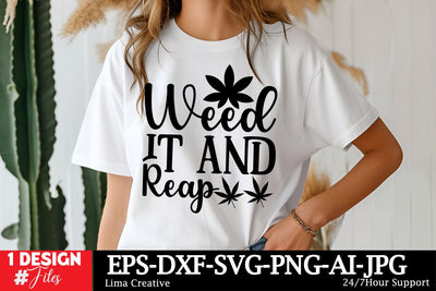 Weed It And Reap SVG Cut File SVG Insomnia Std 