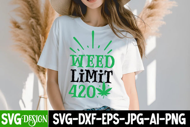 Weed Limit 420 SVG Cut File, Weed Limit 420 SVG Design ,Weed Quotes , Weed Sublimation PNG,Weed SVG Cut Files,Weed SVGs SVG BlackCatsMedia 