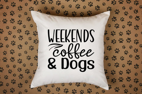 Weekends coffee & dogs SVG Design SVG Designangry 