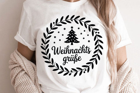 Weihnachts Grüße SVG Angelina750 