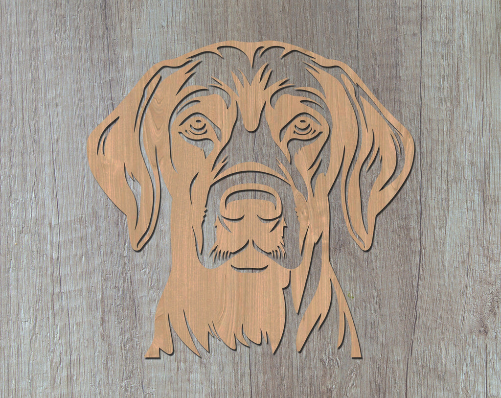 Weimaraner Laser SVG Cut File, Weimaraner Glowforge File, Weimaraner ...