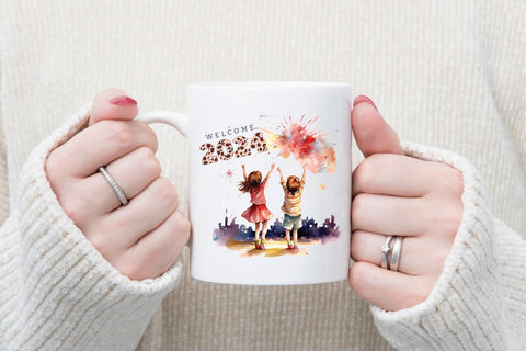 Welcome 2024 | New Year PNG Sublimation SVG CraftLabSVG 