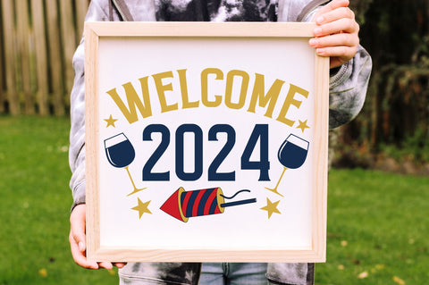 Welcome 2024 svg design SVG Regulrcrative 