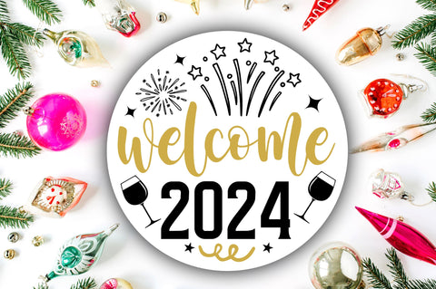 Welcome 2024 svg design SVG Regulrcrative 