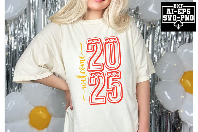 Welcome 2025 Svg Cut Files Creative Art SVG CraftlabSvg55 