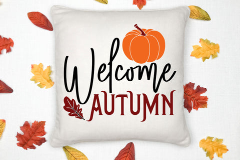 Welcome autumn svg design SVG Regulrcrative 