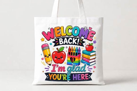 Welcome Back PNG, Back to School Sublimation SVG BillahCrafts 