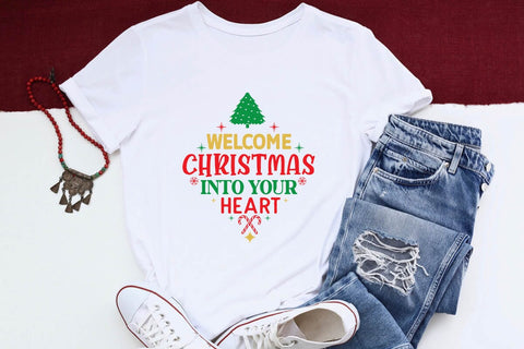 Welcome christmas into your heart SVG Angelina750 