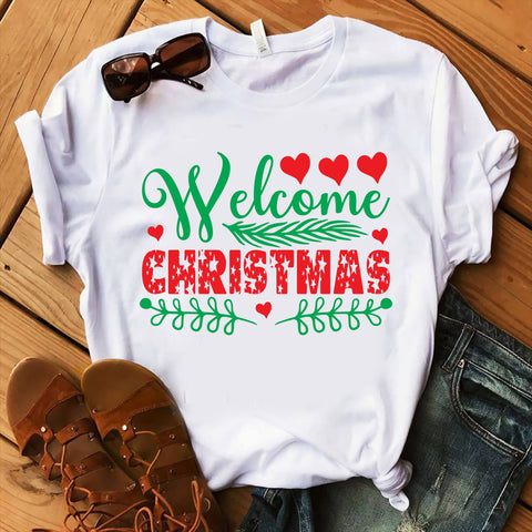 Welcome Christmas SVG DESIGN SVG Rafiqul20606 