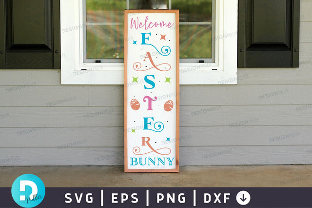 Welcome easter bunny Svg Design SVG Regulrcrative 