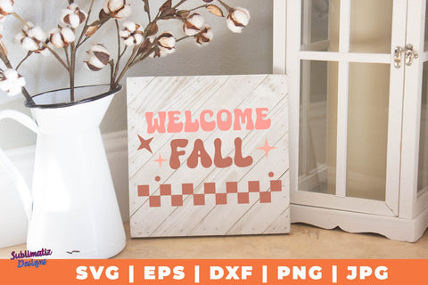 Welcome Fall | Fall T-Shirt SVG Desing | Fall SVG Design SVG Sublimatiz Designs 