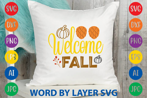Welcome Fall svg design SVG Rafiqul20606 