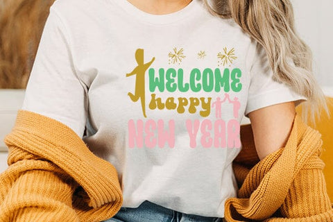 Welcome happy new year SVG Angelina750 