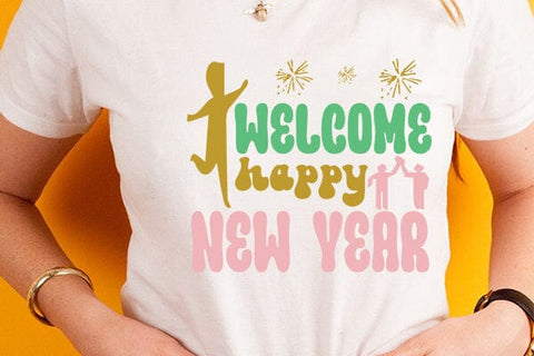 Welcome happy new year SVG Angelina750 