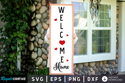 Welcome home Svg Design SVG Regulrcrative 