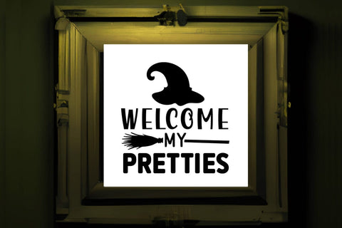 Welcome my pretties SVG Angelina750 