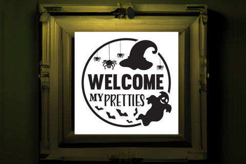 Welcome my pretties SVG Angelina750 