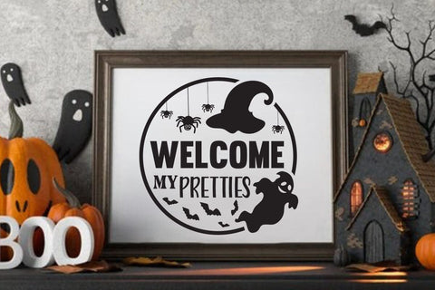 Welcome my pretties SVG Angelina750 