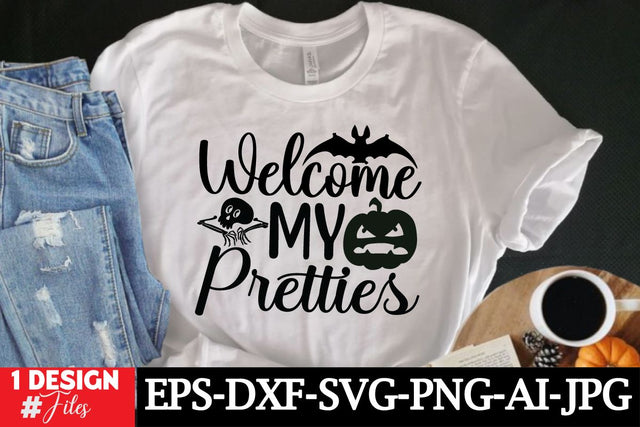 Welcome My Pretties SVG Cut File SVG Insomnia Std 