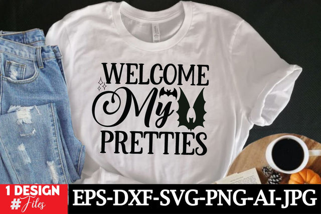 Welcome My Pretties SVG Cut File SVG Insomnia Std 