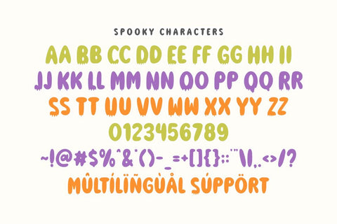 Welcome spooky - Playful Halloween Duo Font Font Masyafi Studio 