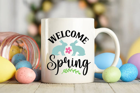 Welcome Spring SVG Design SVG Designangry 