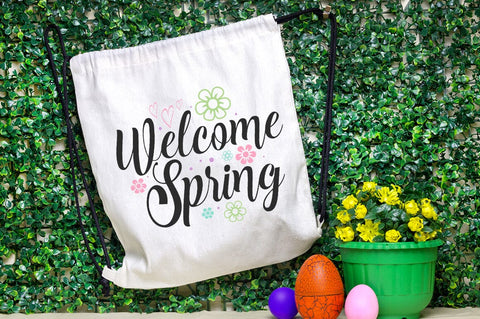 Welcome Spring SVG Design SVG Designangry 