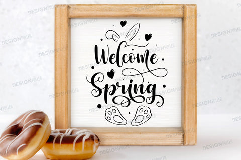 Welcome spring Svg Design SVG Regulrcrative 