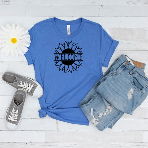 Welcome Sunflower Bundle SVG | Welcome PNG SVG Paige Cole Studio 