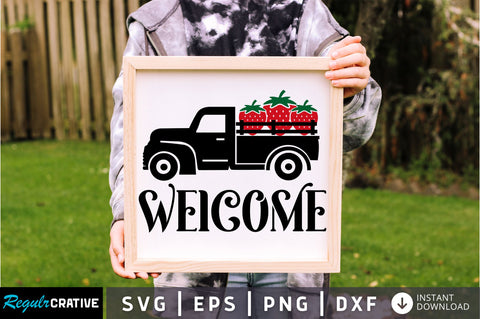 Welcome svg design SVG Regulrcrative 