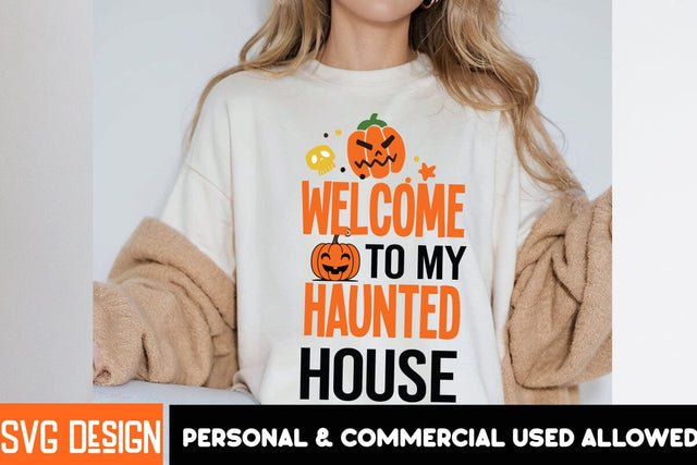 Welcome to my Haunted House SVG Cut File,Halloween Sublimation PNG, Halloween SVG Bundle,Halloween SVG Quotes,Halloween PNG, Halloween SVG SVG BlackCatsMedia 
