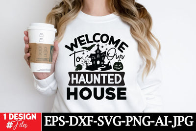 Welcome To My Hunted House SVG Cut File SVG Insomnia Std 