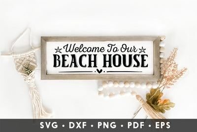 Welcome to Our Beach House SVG SVG CraftLabSVG 