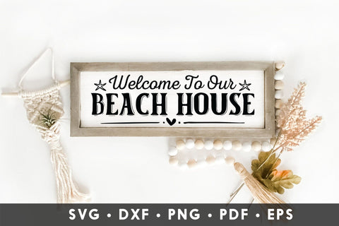 Welcome to Our Beach House SVG SVG CraftLabSVG 
