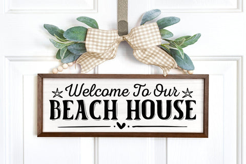 Welcome to Our Beach House SVG SVG CraftLabSVG 