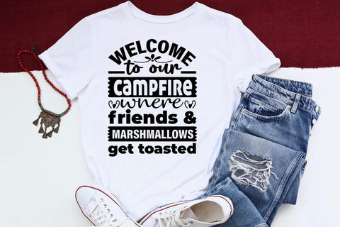 welcome to our campfire where friends & marshmallows get toasted-01 SVG Angelina750 